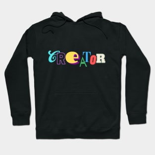 Creator color block Hoodie